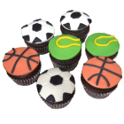 Ball Fondant Cupcake